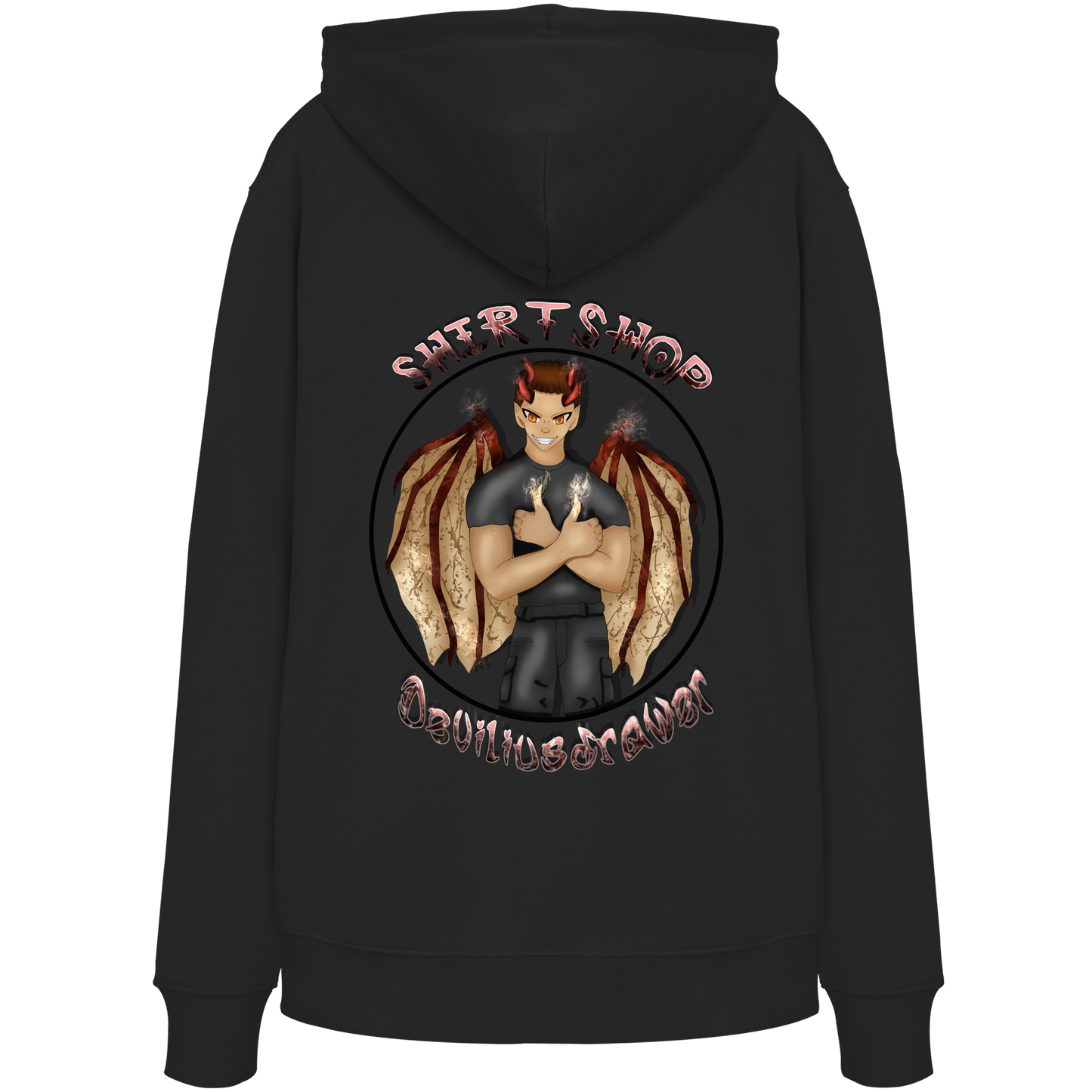 Deviliusdrawer Devilshop - Organic Hoodie