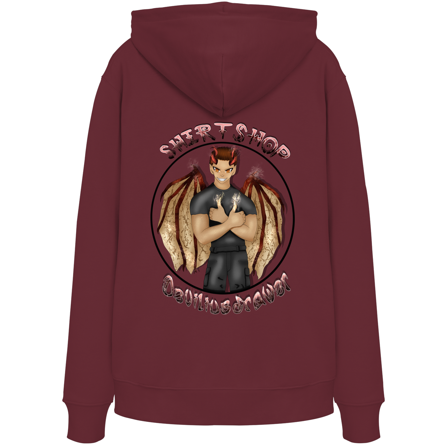 Deviliusdrawer Devilshop - Organic Hoodie