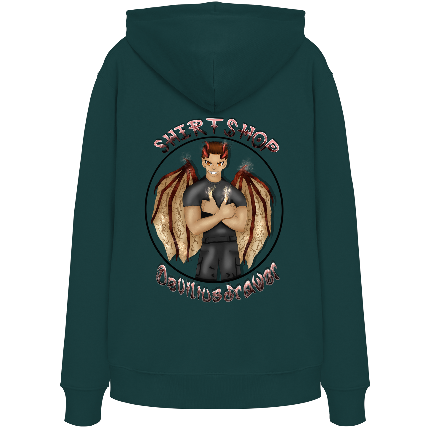 Deviliusdrawer Devilshop - Organic Hoodie