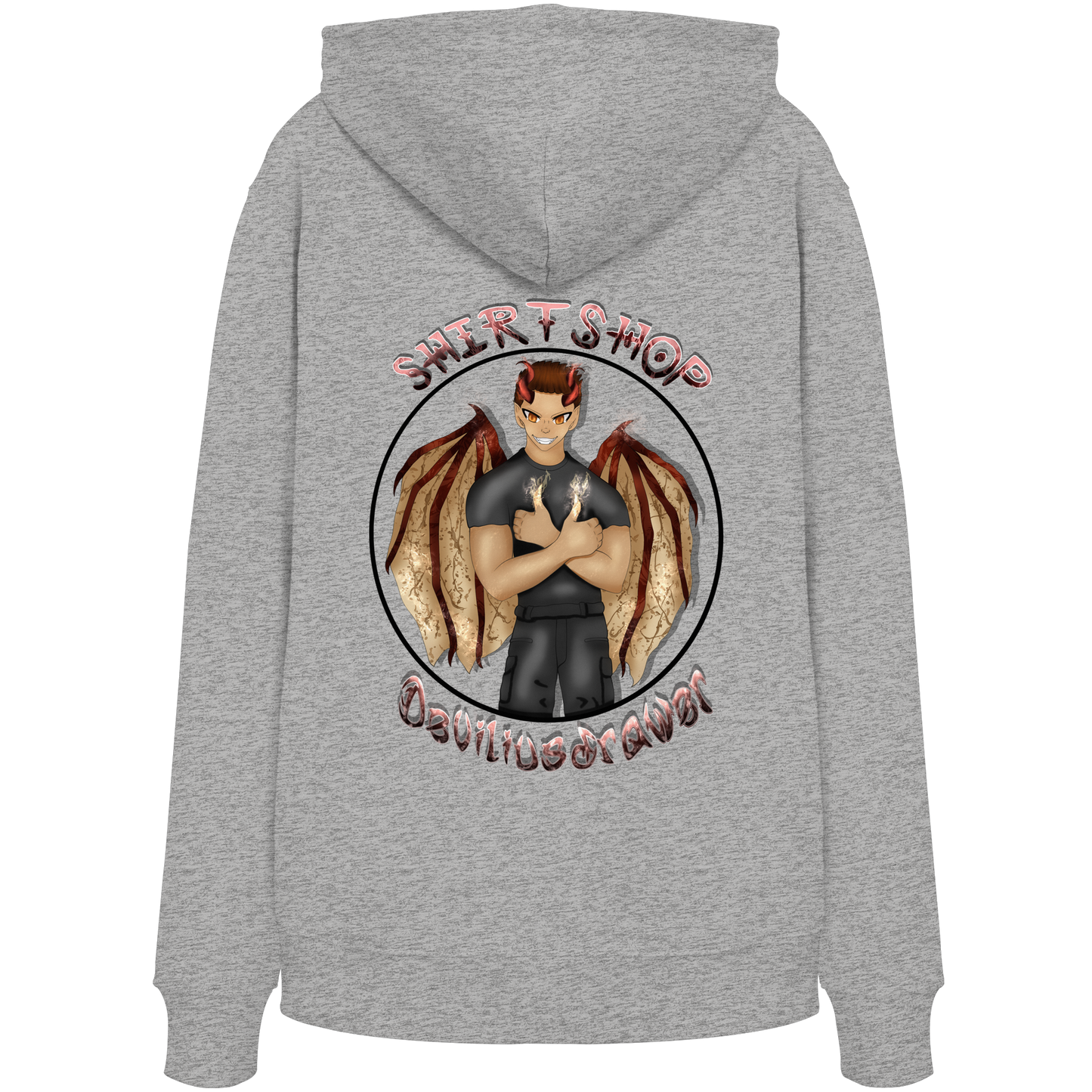 Deviliusdrawer Devilshop - Organic Hoodie