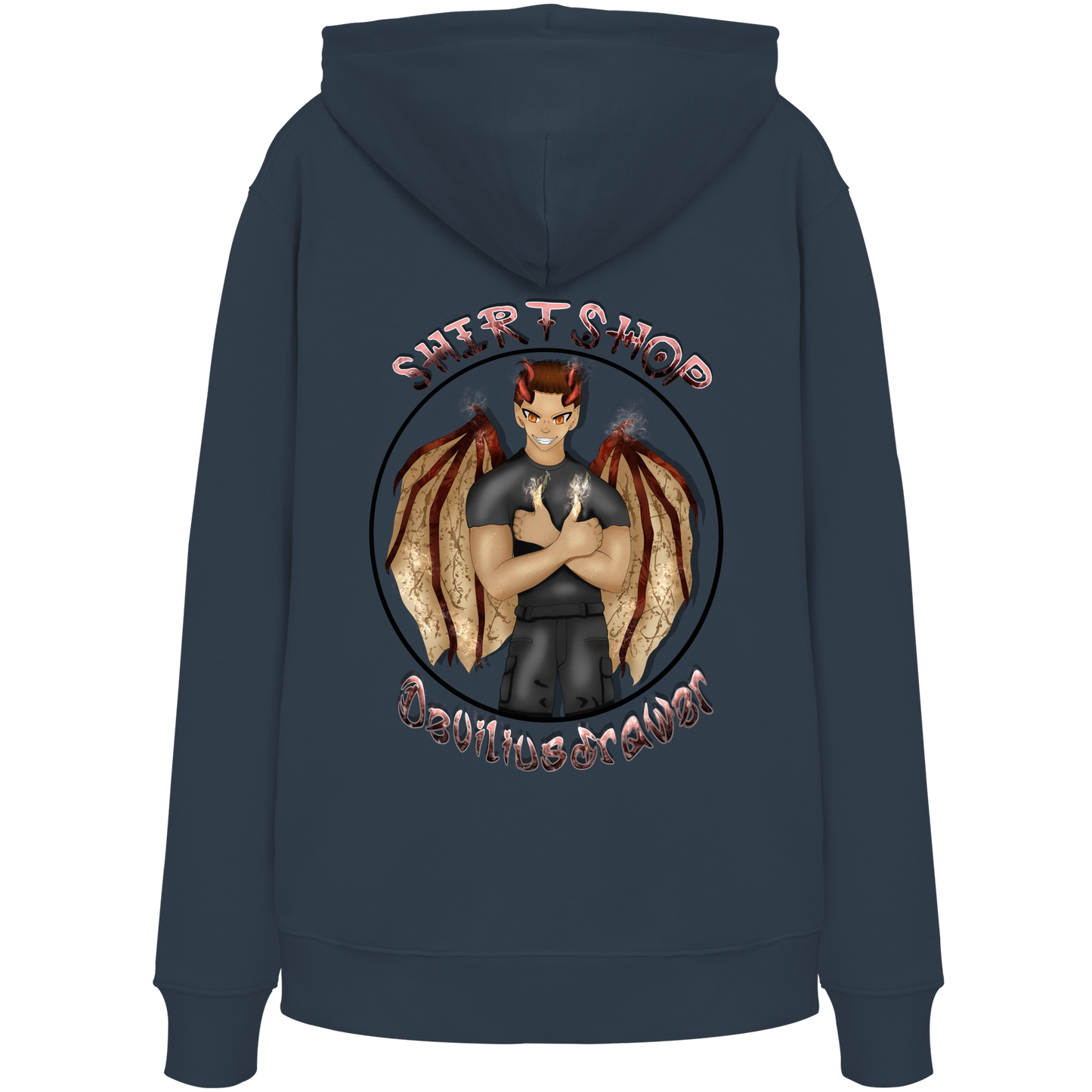 Deviliusdrawer Devilshop - Organic Hoodie