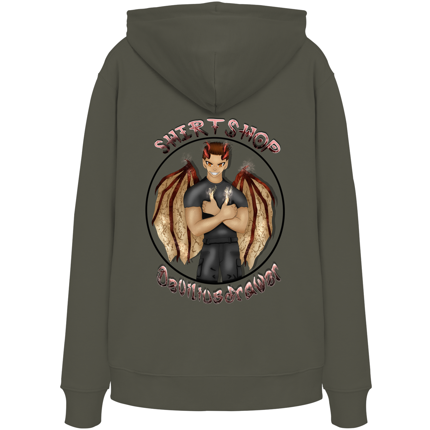 Deviliusdrawer Devilshop - Organic Hoodie