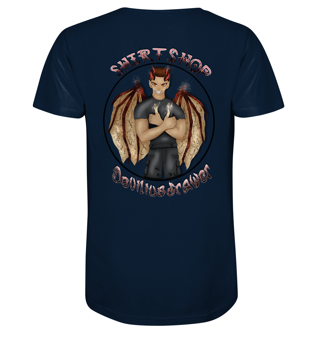 Deviliusdrawer Devilshop - V-Neck Shirt