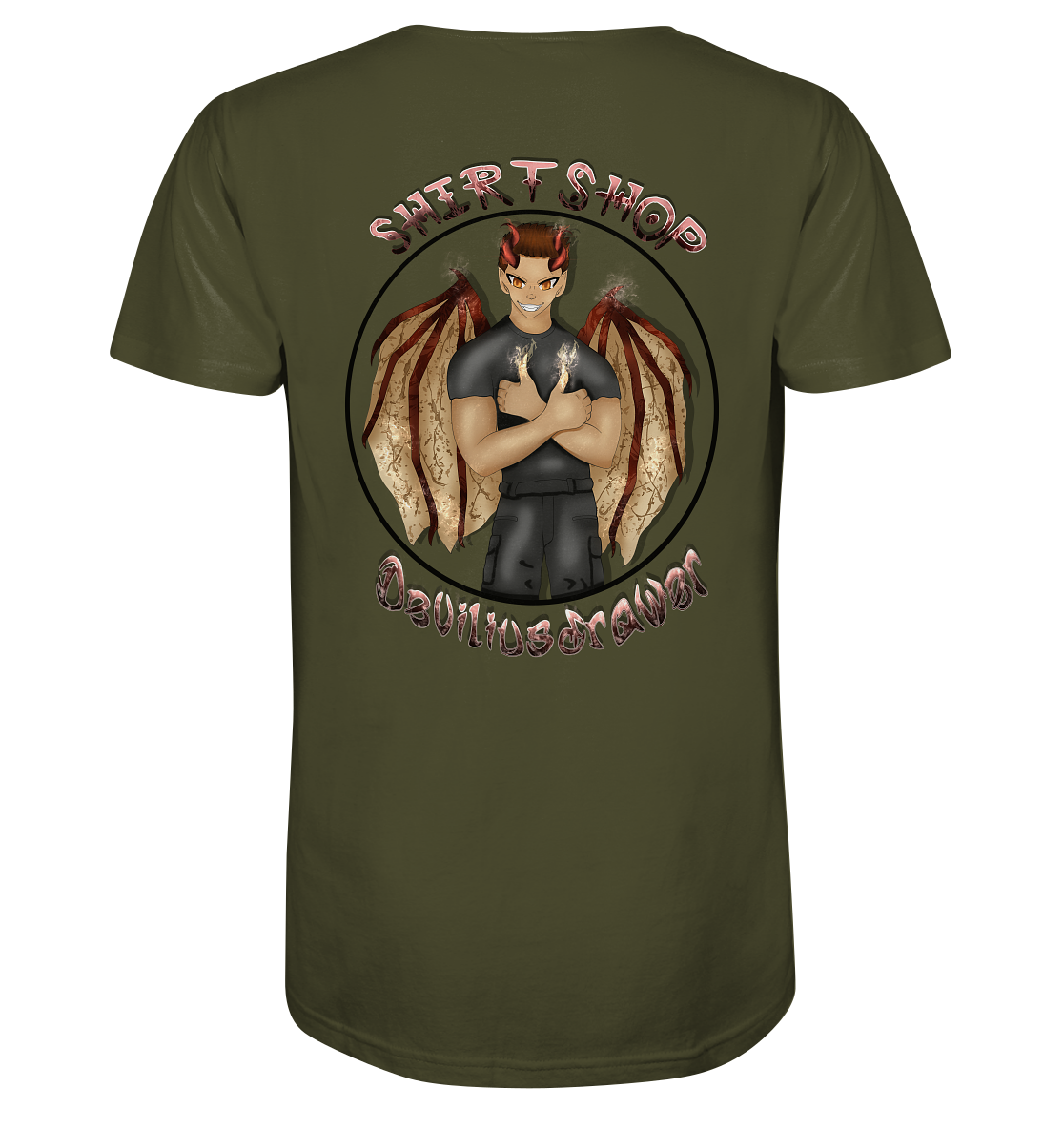 Deviliusdrawer Devilshop - V-Neck Shirt