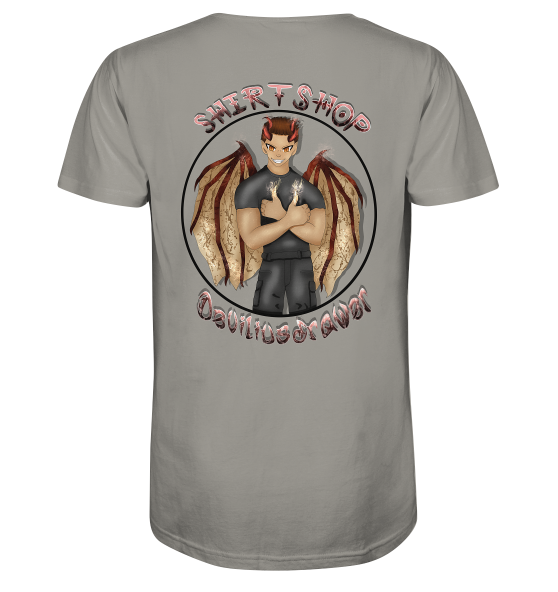Deviliusdrawer Devilshop - V-Neck Shirt