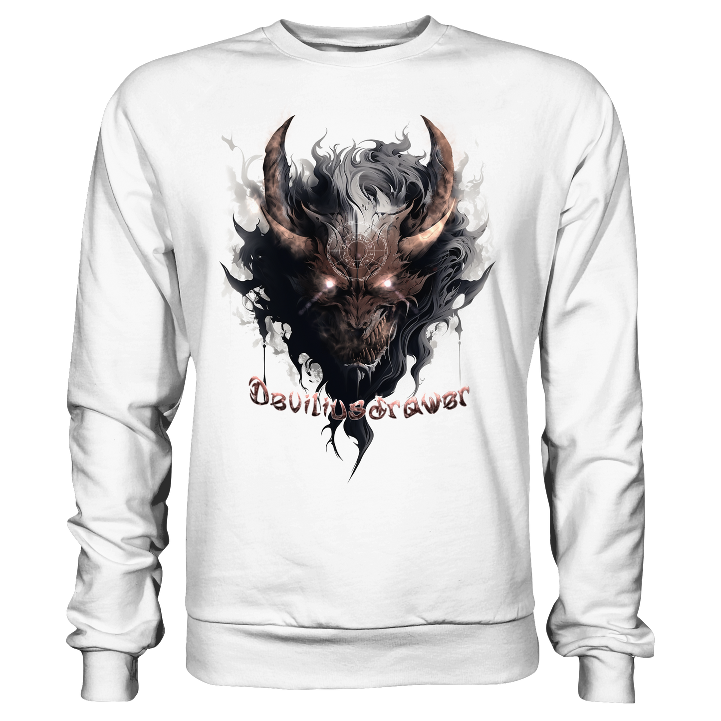 Deviliusdrawer Magic Redeyed Demon - Basic Sweatshirt