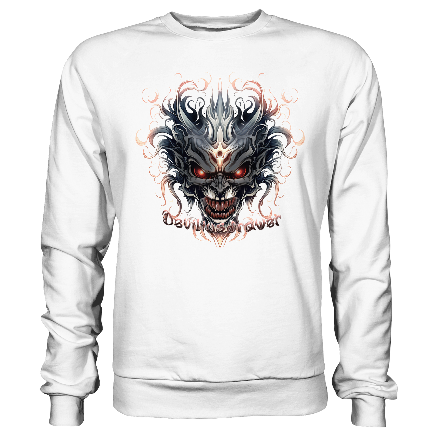Deviliusdrawer Demon Mask - Basic Sweatshirt