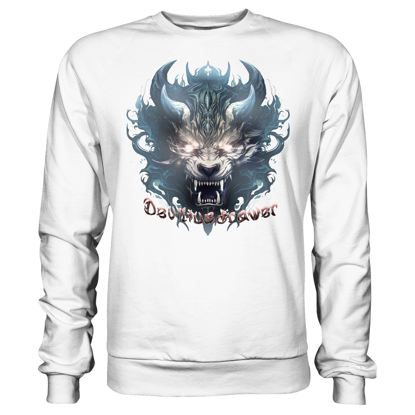 Deviliusdrawer Water Horn Tiger - Basic Sweatshirt