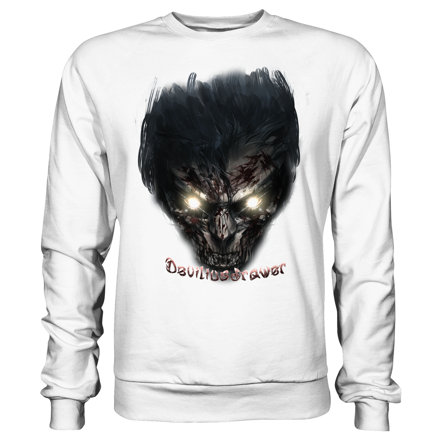 Deviliusdrawer Dark Zombie - Basic Sweatshirt