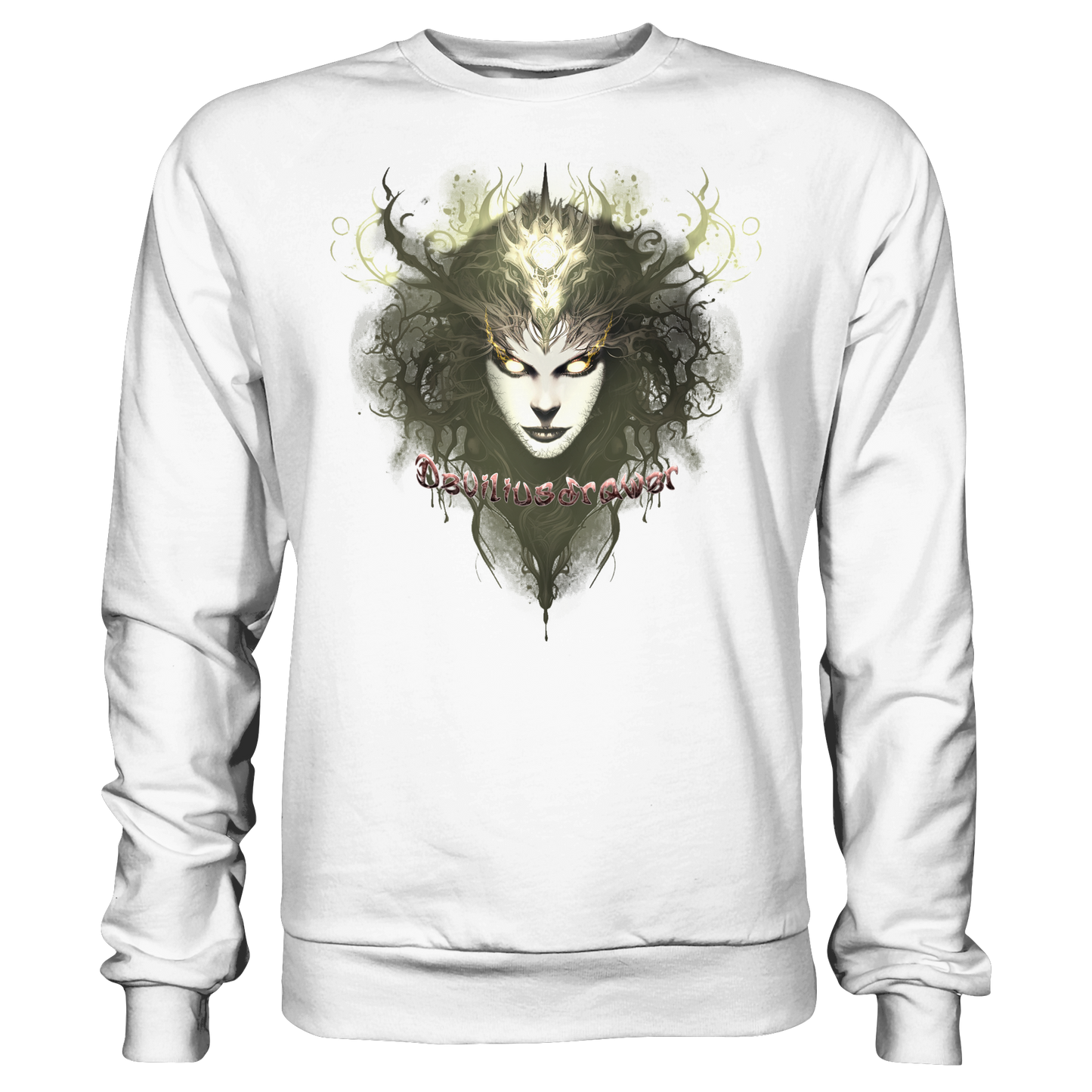 Deviliusdrawer Golden Demonica - Basic Sweatshirt
