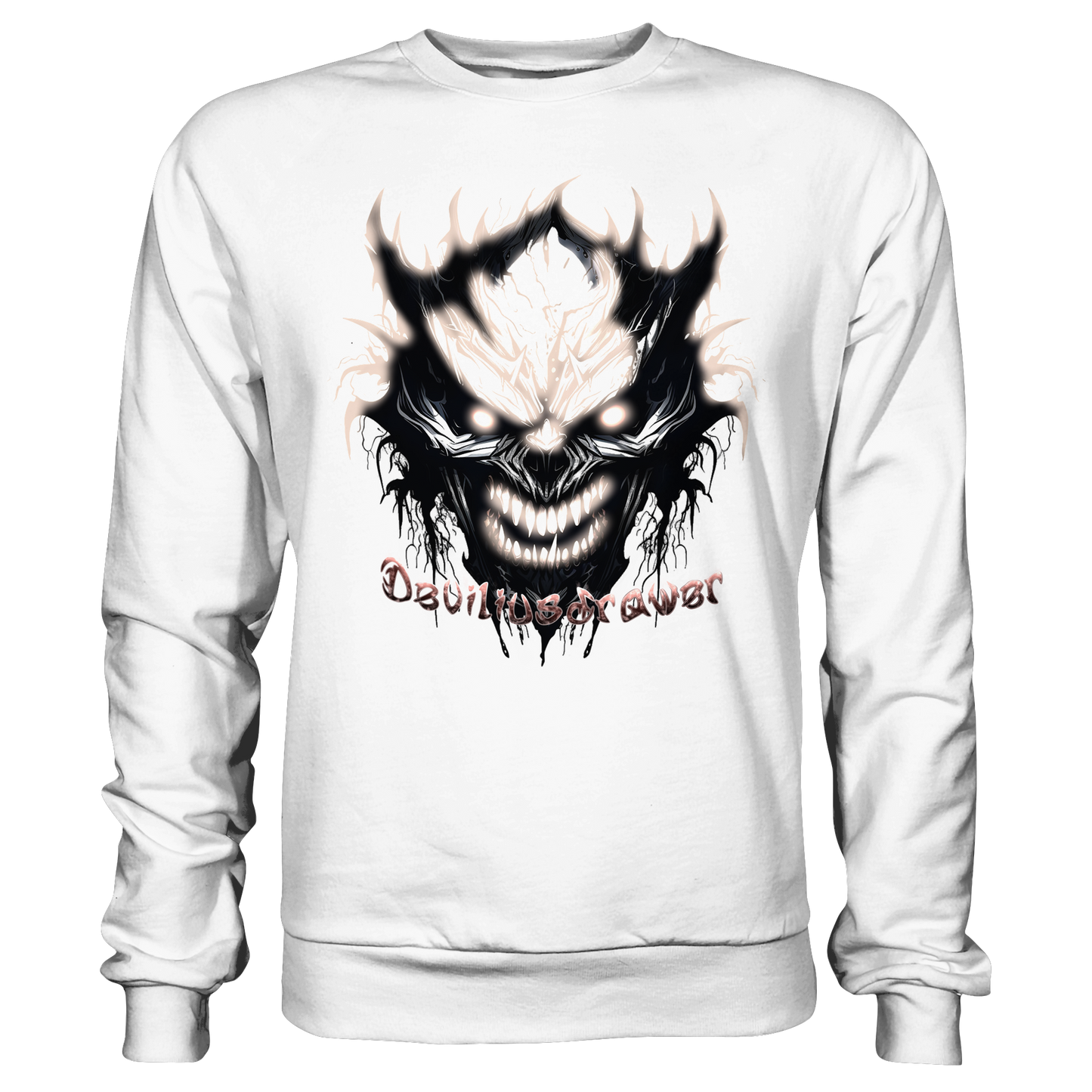 Deviliusdrawer Crazy Glow Devil - Basic Sweatshirt