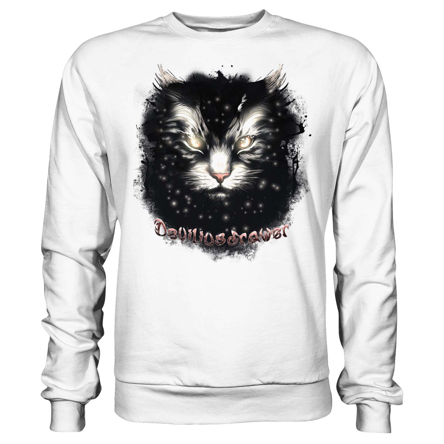 Deviliusdrawer Star Cat - Basic Sweatshirt