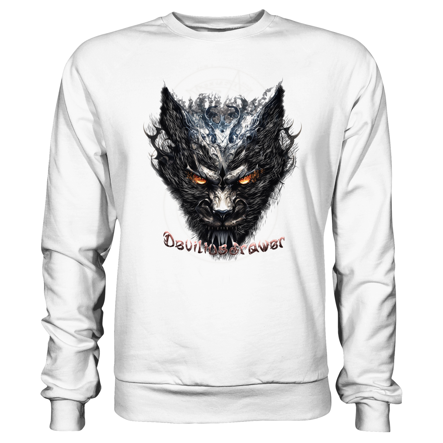 Deviliusdrawer Iron Cat - Basic Sweatshirt