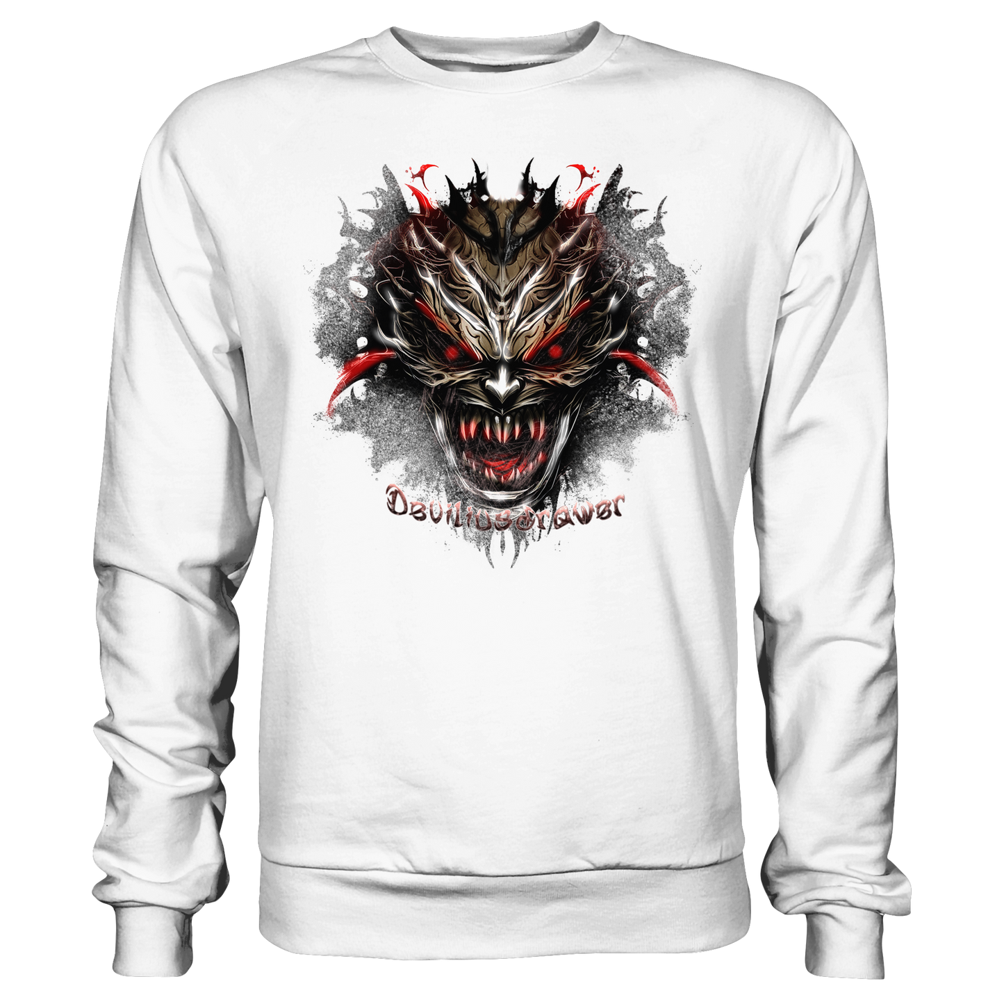 Deviliusdrawer Dark Redeyed Devil - Basic Sweatshirt