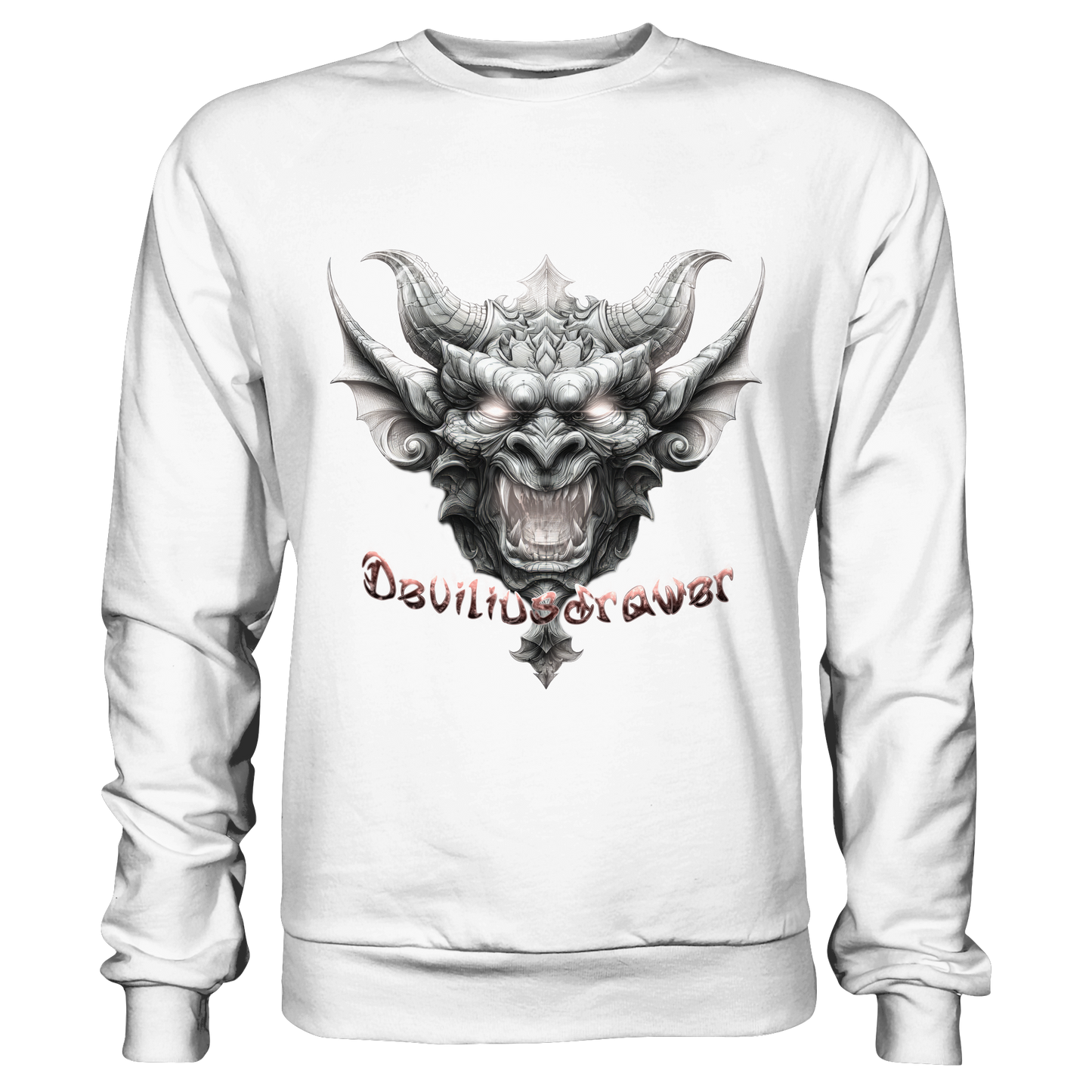 Deviliusdrawer Dark Gargoyl - Basic Sweatshirt