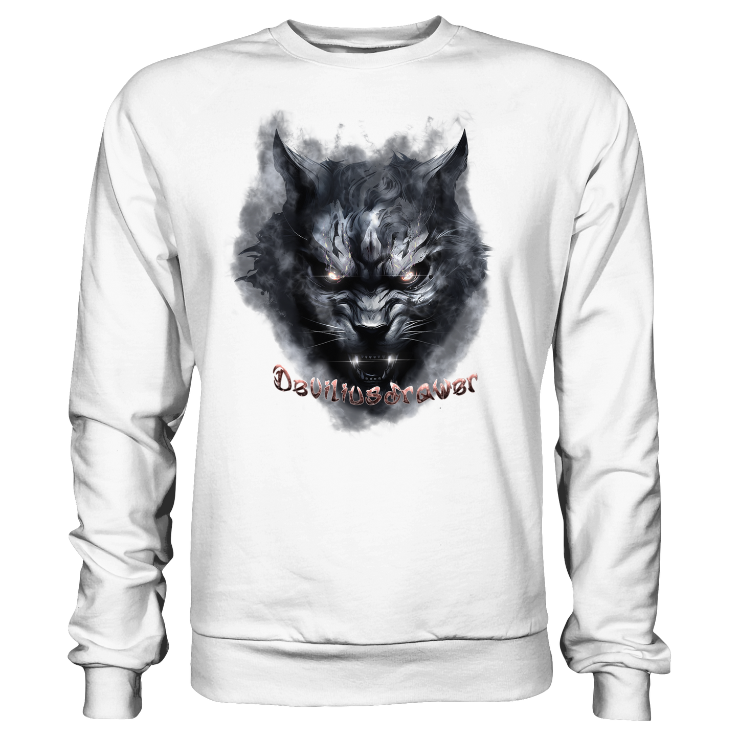 Deviliusdrawer Dark Beast Tiger  - Basic Sweatshirt