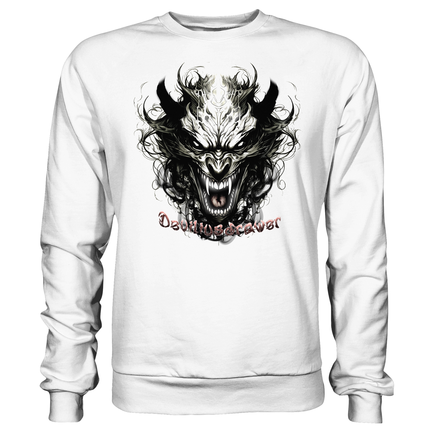 Deviliusdrawer Devil Vampire - Basic Sweatshirt