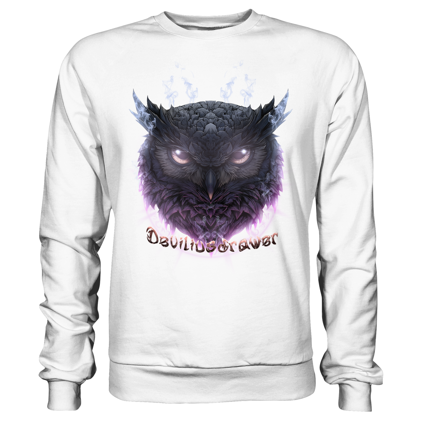 Deviliusdrawer Darkness Owl - Basic Sweatshirt