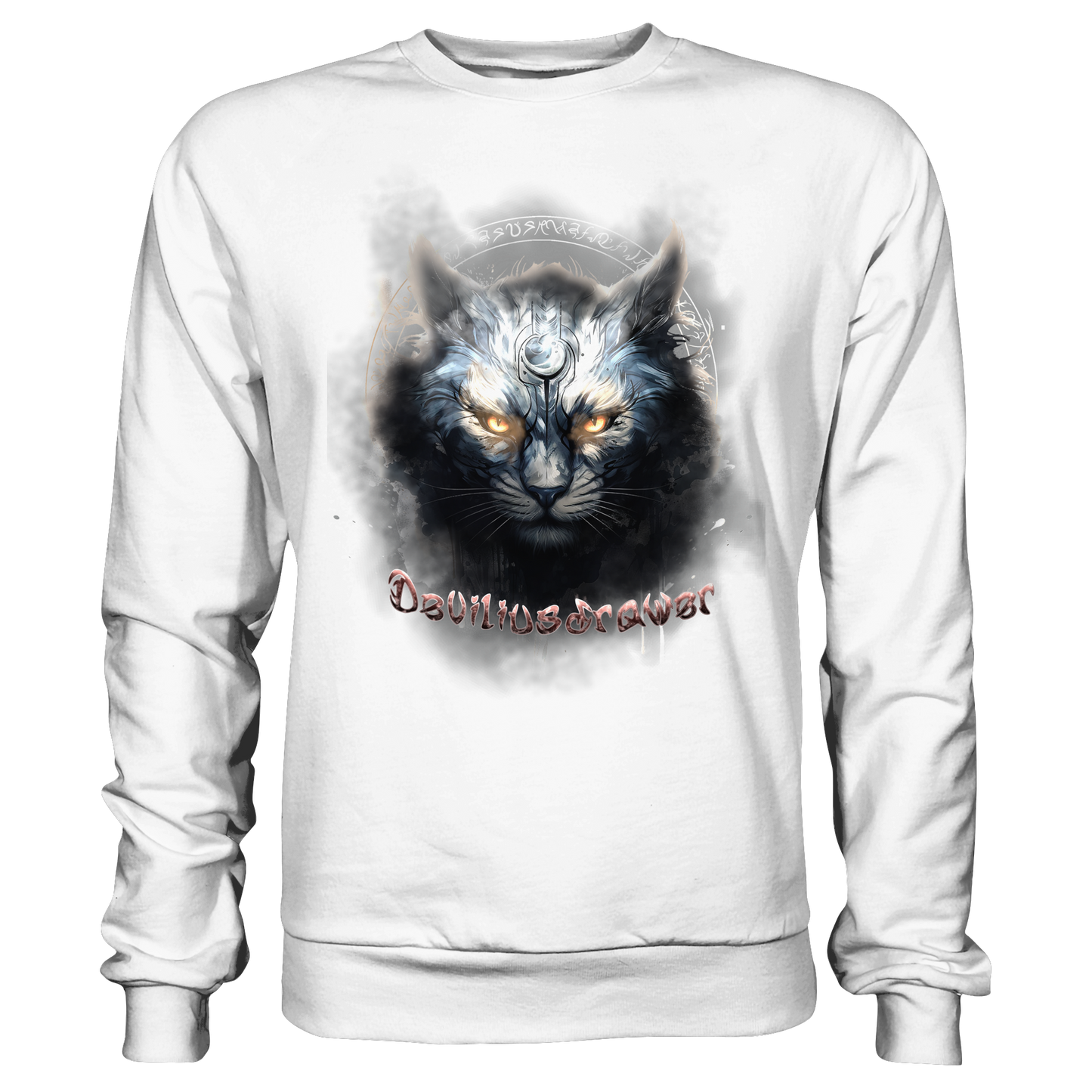 Deviliusdrawer Mysthic Cat - Basic Sweatshirt