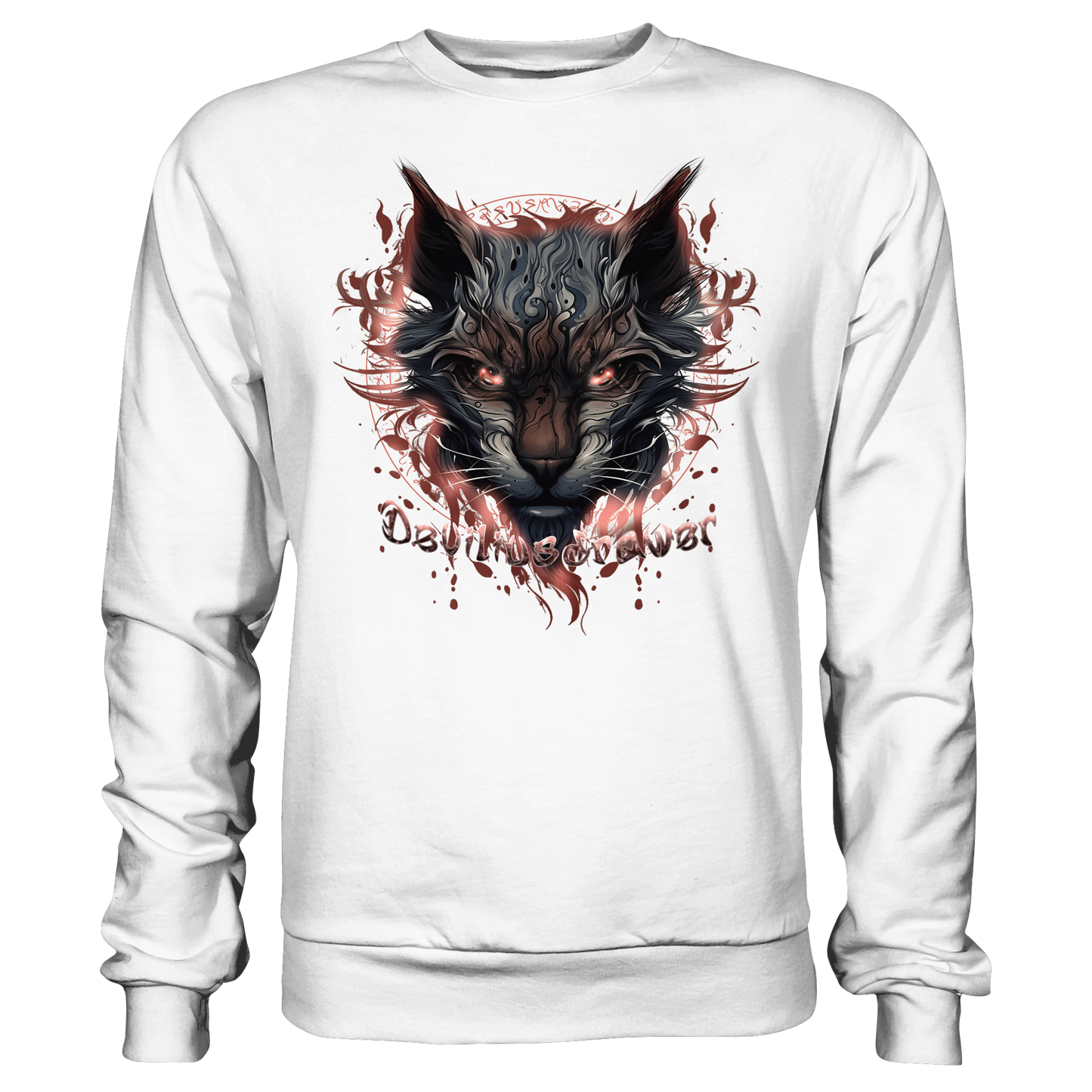 Deviliusdrawer Devil Cat - Basic Sweatshirt