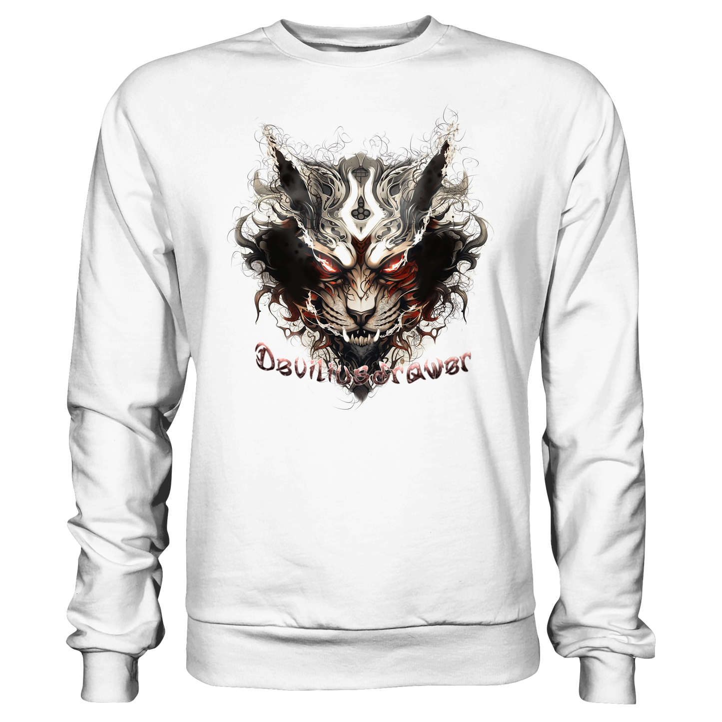 Deviliusdrawer Wild Hotcat  - Basic Sweatshirt