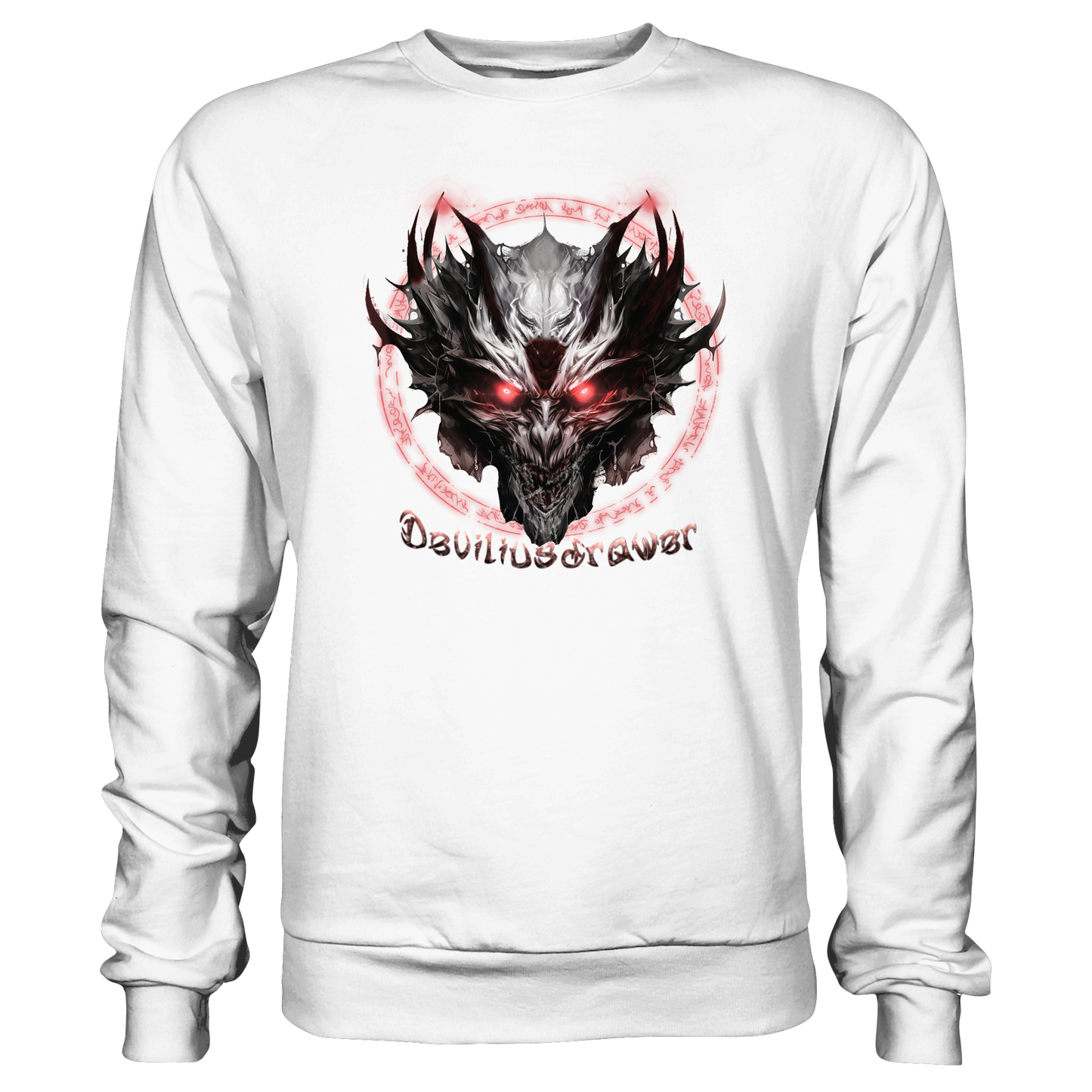 Deviliusdrawer Magic Glow Devil - Basic Sweatshirt