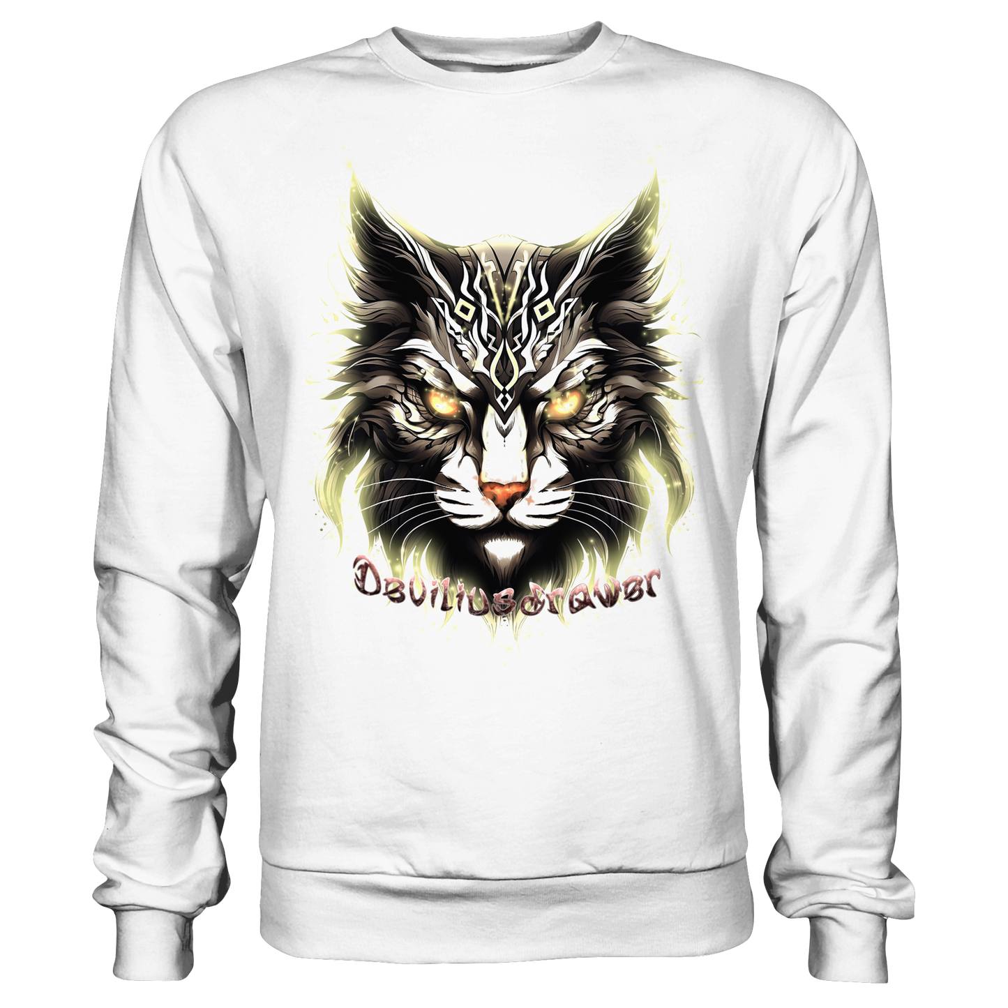Deviliusdrawer Golden Cat - Basic Sweatshirt