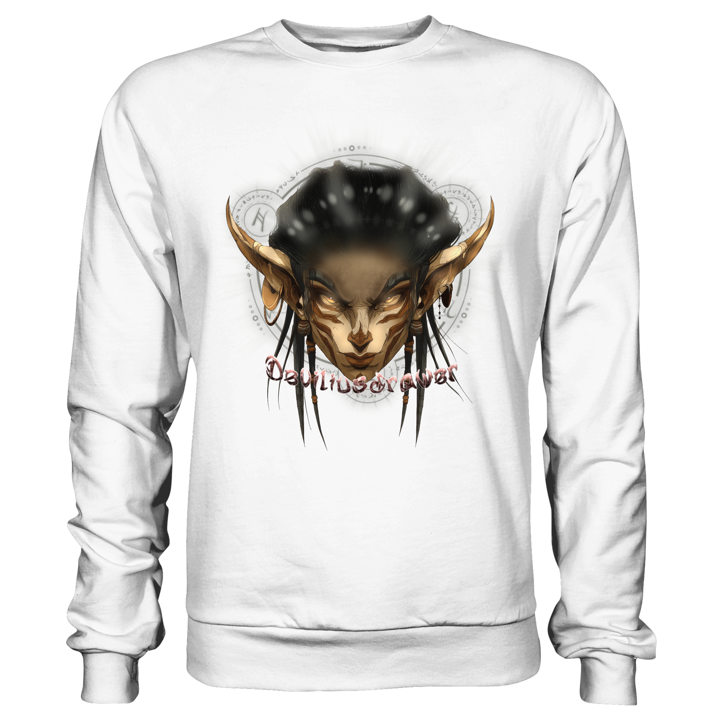 Deviliusdrawer Gold Magician Elf - Basic Sweatshirt