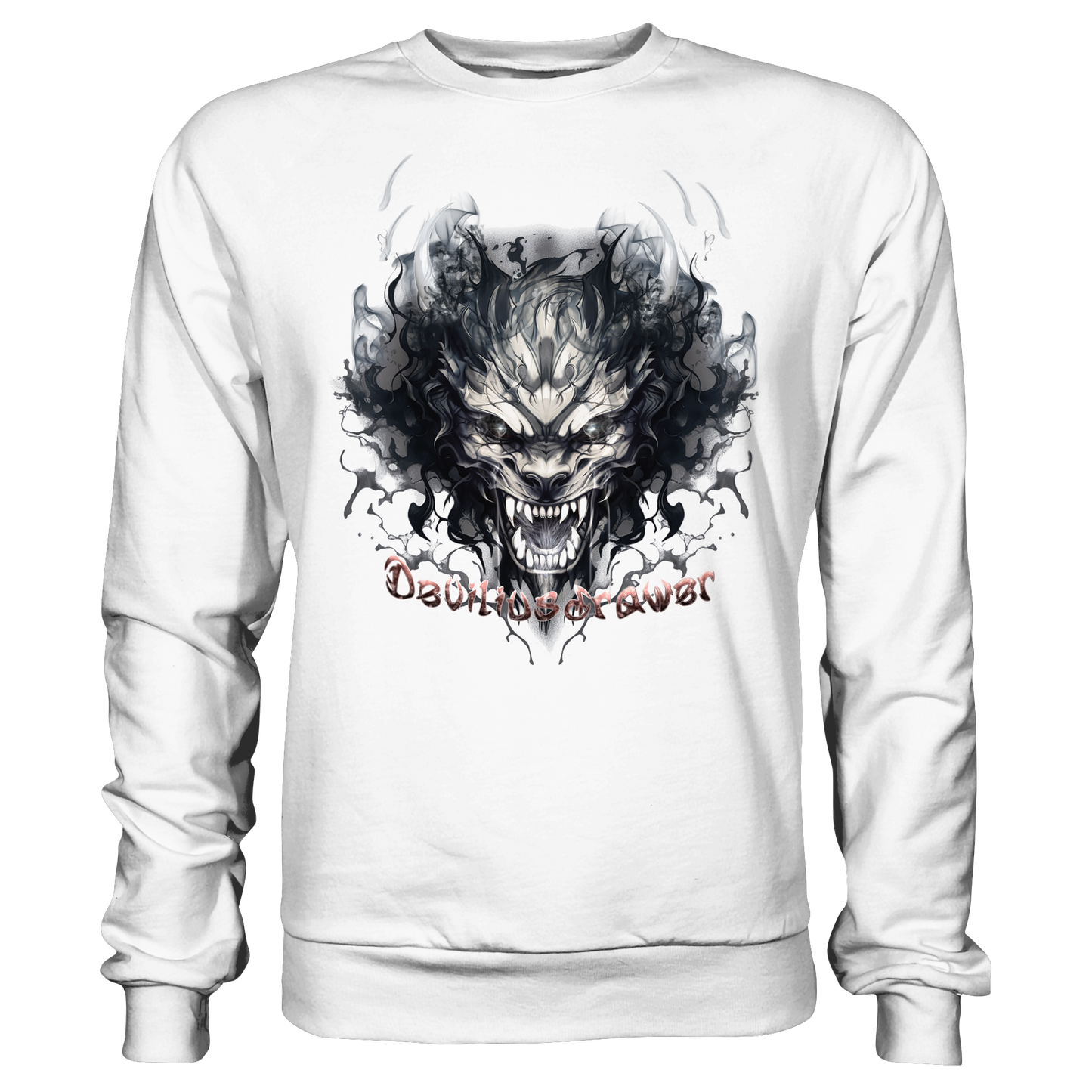 Deviliusdrawer Smoke Beast - Basic Sweatshirt