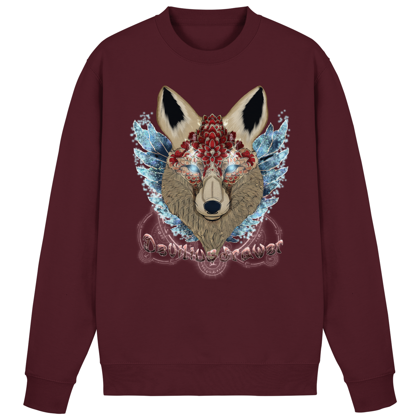 Deviliusdrawer Diamond Kitsune - Basic Sweatshirt
