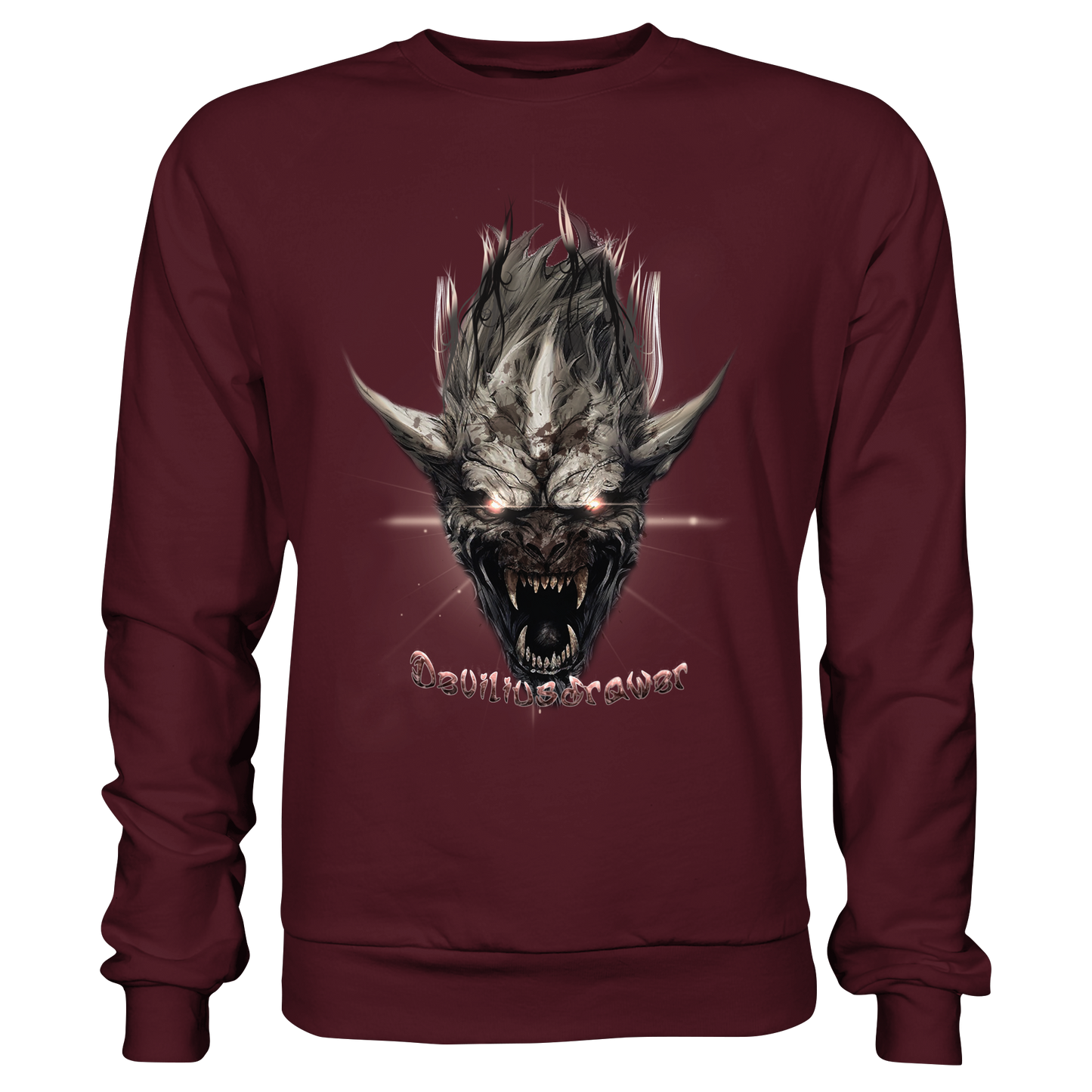 Deviliusdrawer Beast Wearwolf - Basic Sweatshirt