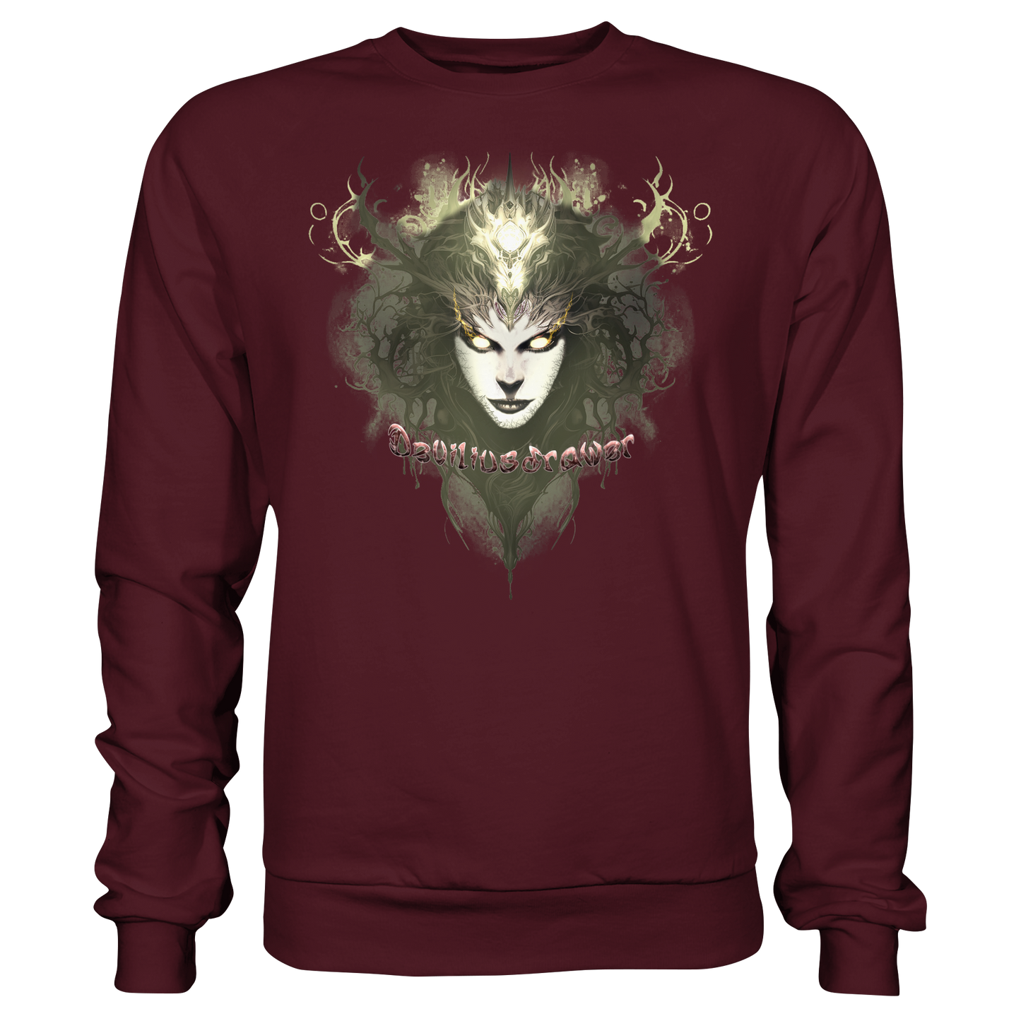 Deviliusdrawer Golden Demonica - Basic Sweatshirt