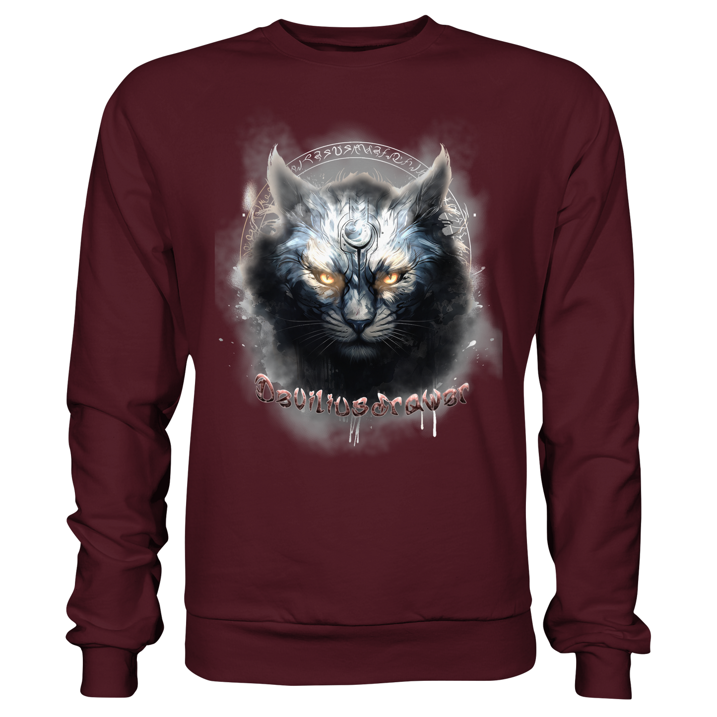 Deviliusdrawer Mysthic Cat - Basic Sweatshirt