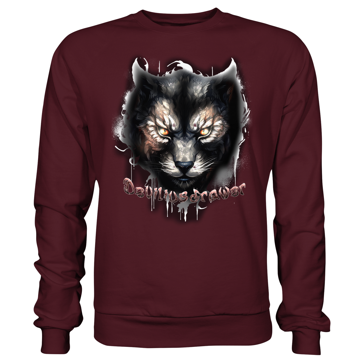 Deviliusdrawer Vampire Cat - Basic Sweatshirt