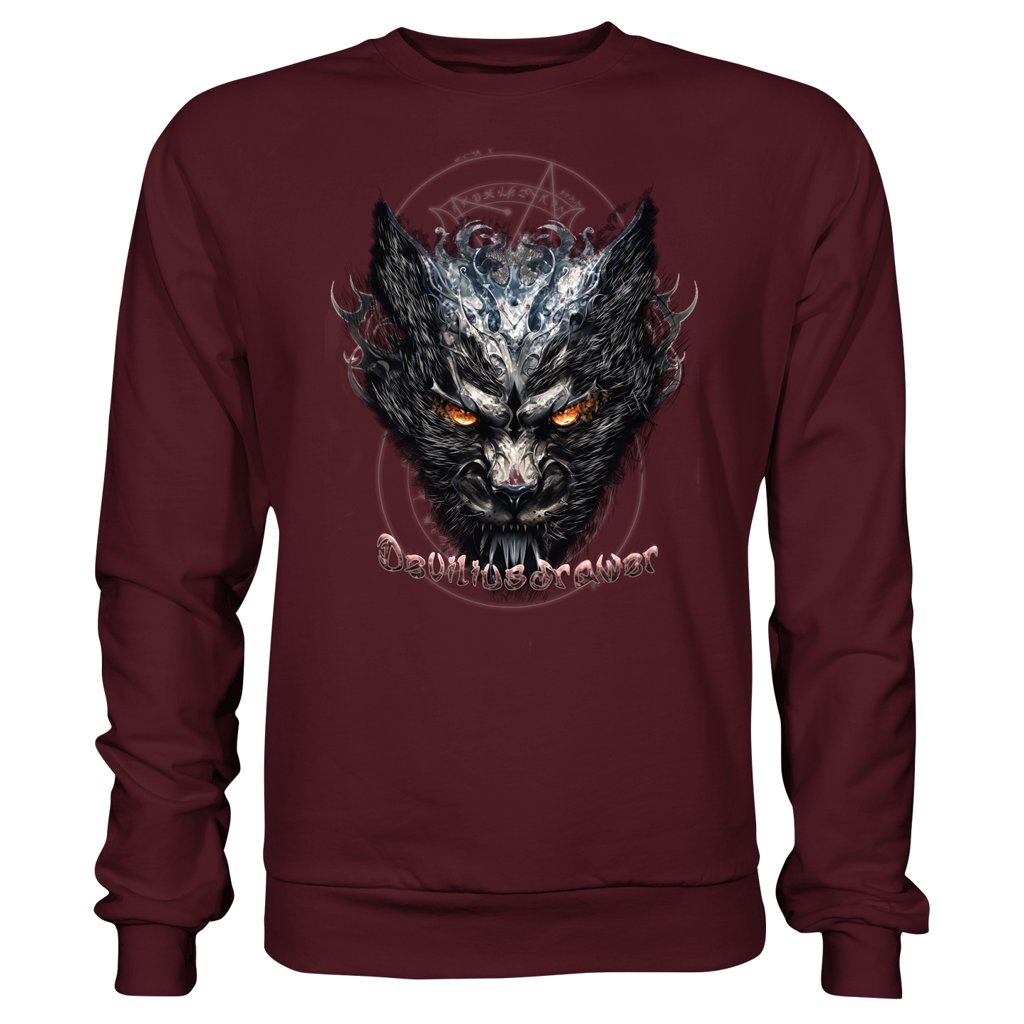 Deviliusdrawer Iron Cat - Basic Sweatshirt