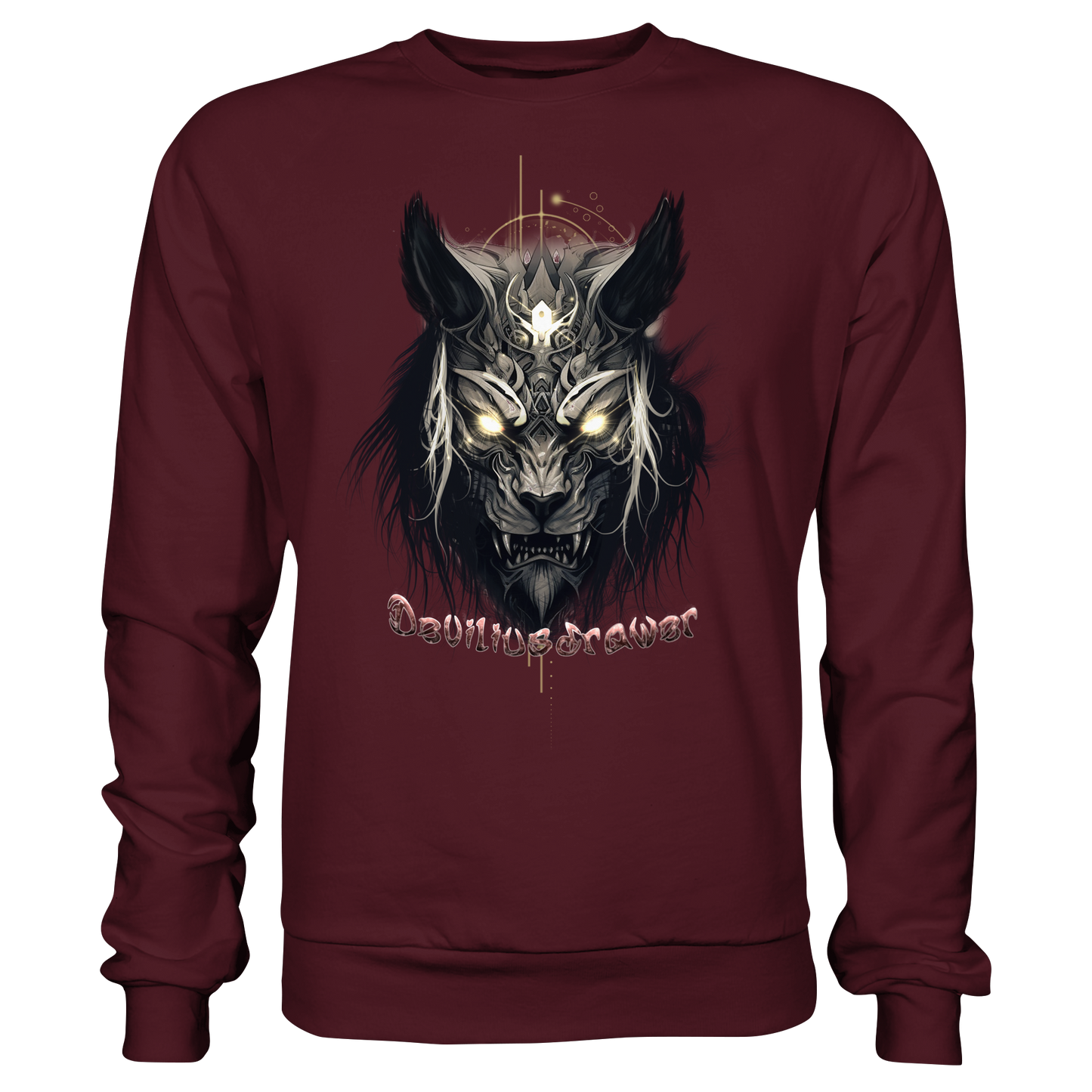 Deviliusdrawer Wolftiger - Basic Sweatshirt