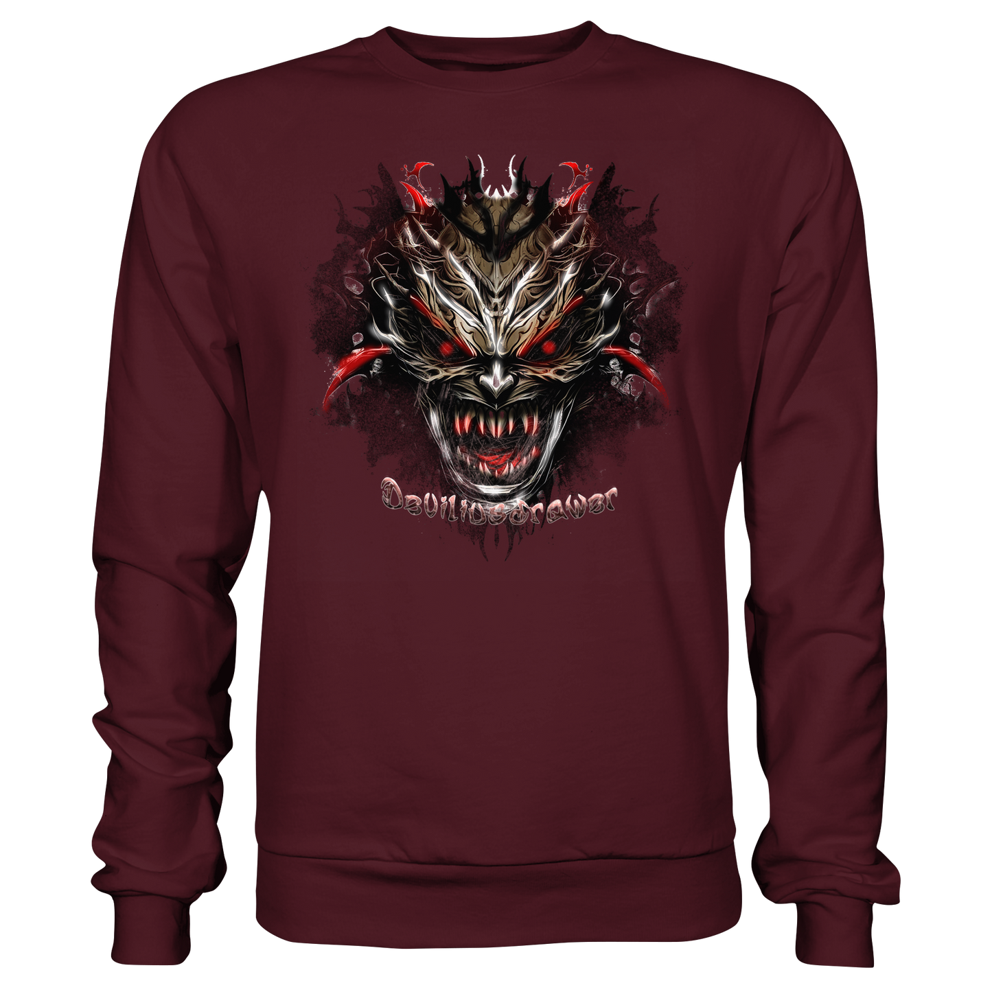 Deviliusdrawer Dark Redeyed Devil - Basic Sweatshirt