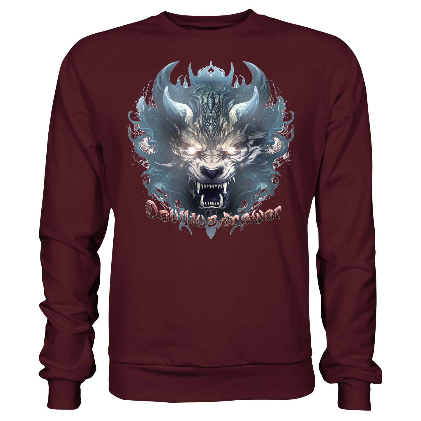 Deviliusdrawer Water Horn Tiger - Basic Sweatshirt
