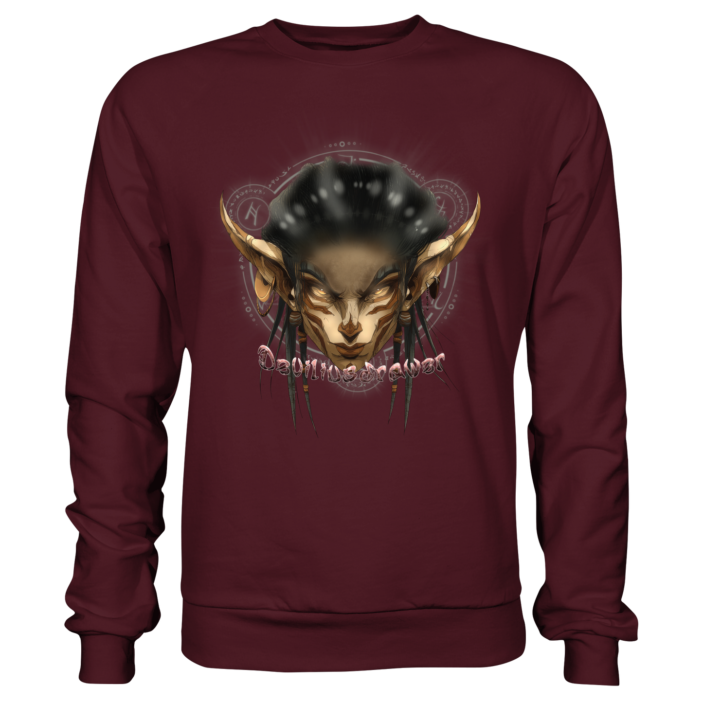 Deviliusdrawer Gold Magician Elf - Basic Sweatshirt
