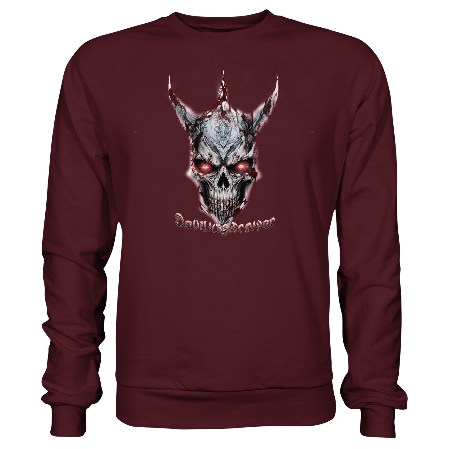 Deviliusdrawer Bloody Skeleton - Basic Sweatshirt