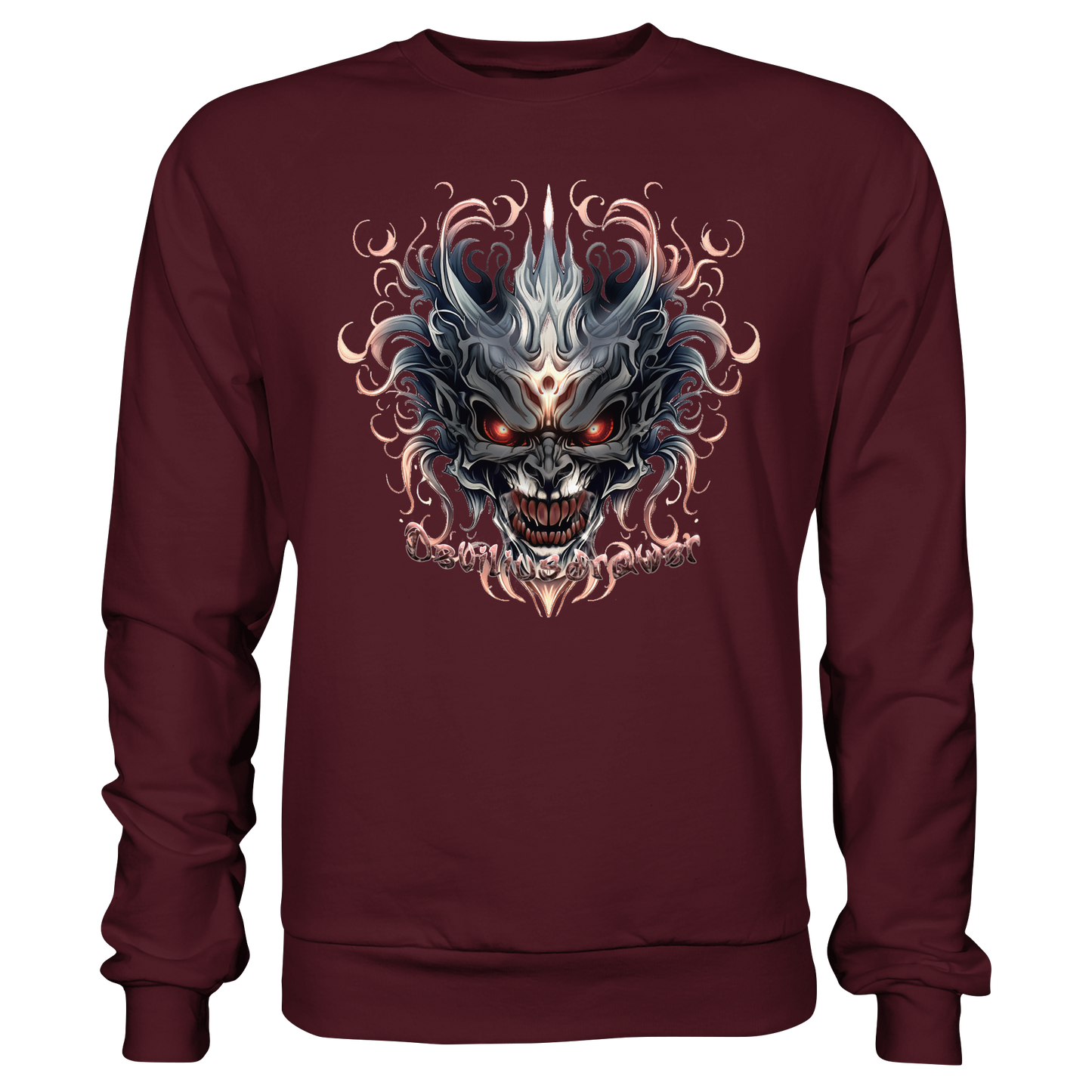 Deviliusdrawer Demon Mask - Basic Sweatshirt