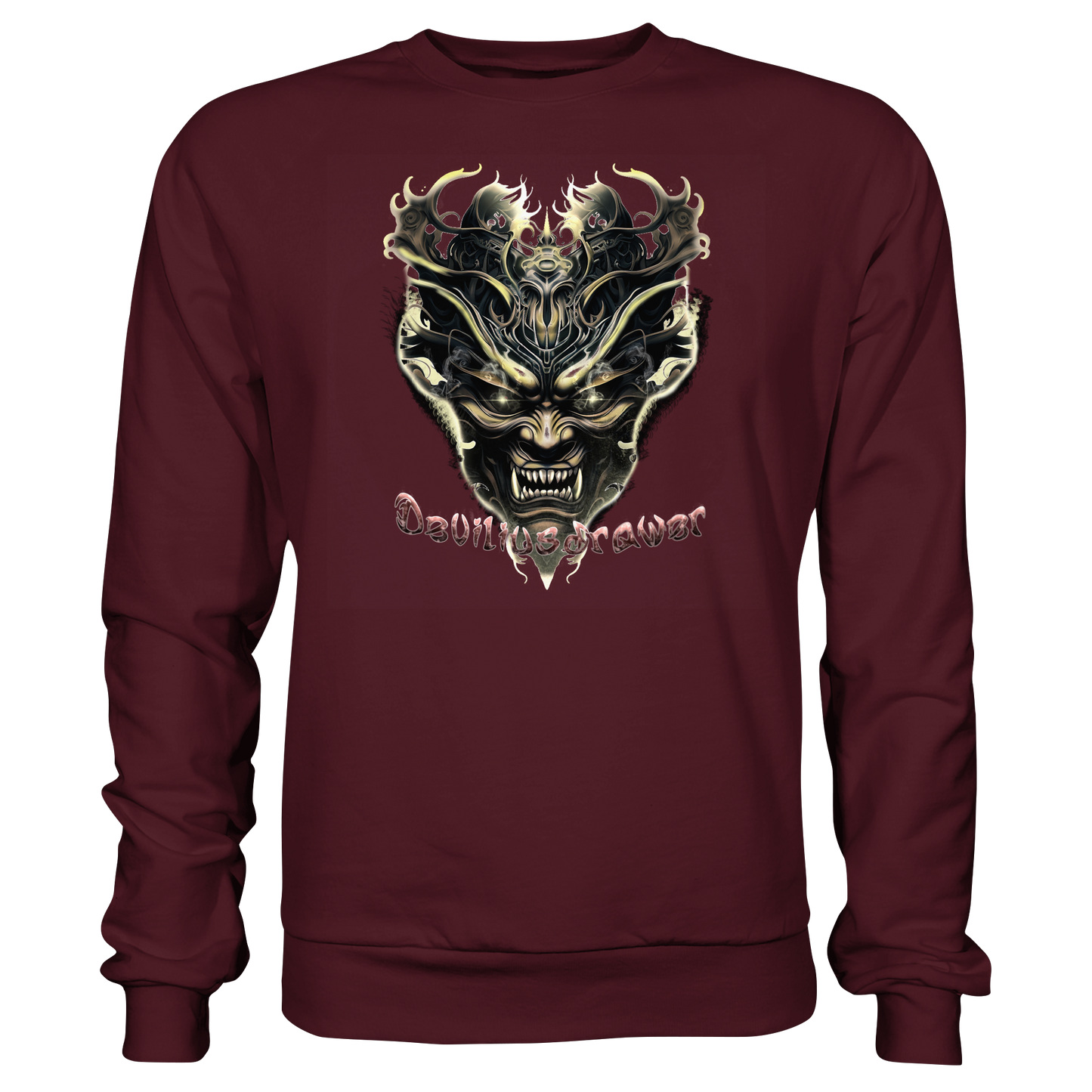 Deviliusdrawer Golden Demon Vampire - Basic Sweatshirt
