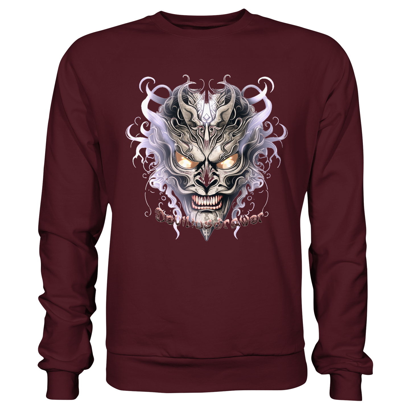 Deviliusdrawer Demon Mask Violet - Basic Sweatshirt