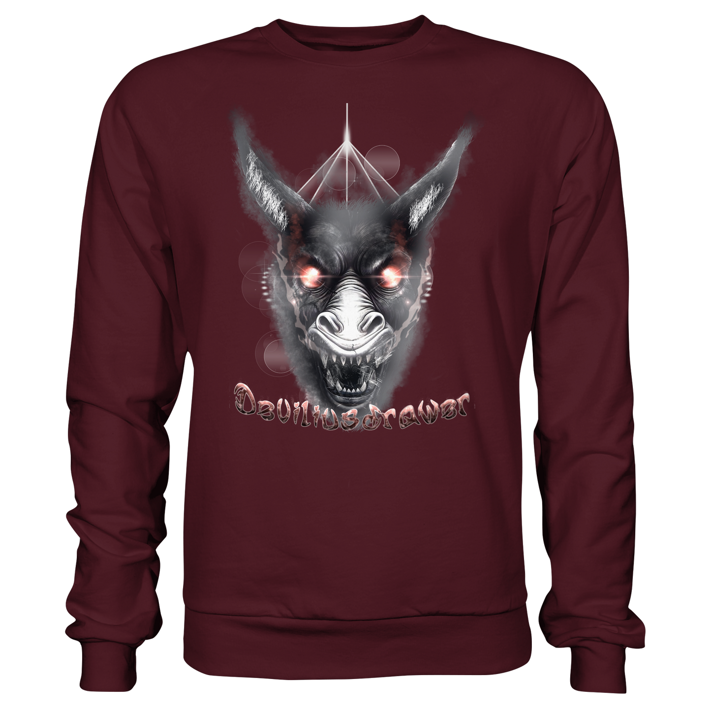 Deviliusdrawer Evil Donkey - Basic Sweatshirt