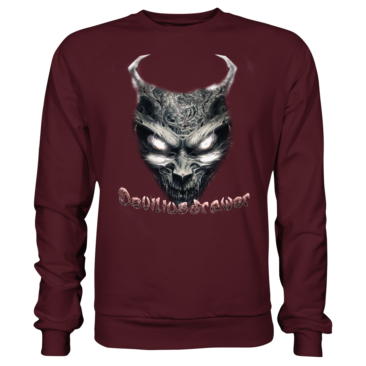 Deviliusdrawer Demonic Evil Zombie - Basic Sweatshirt