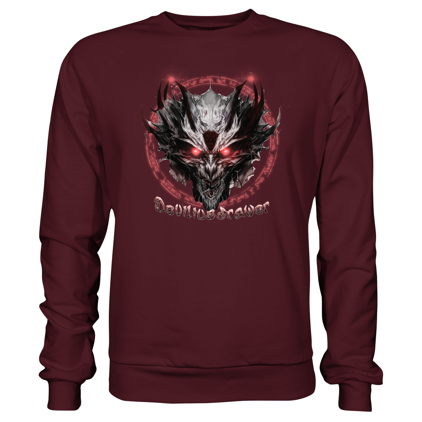 Deviliusdrawer Magic Glow Devil - Basic Sweatshirt