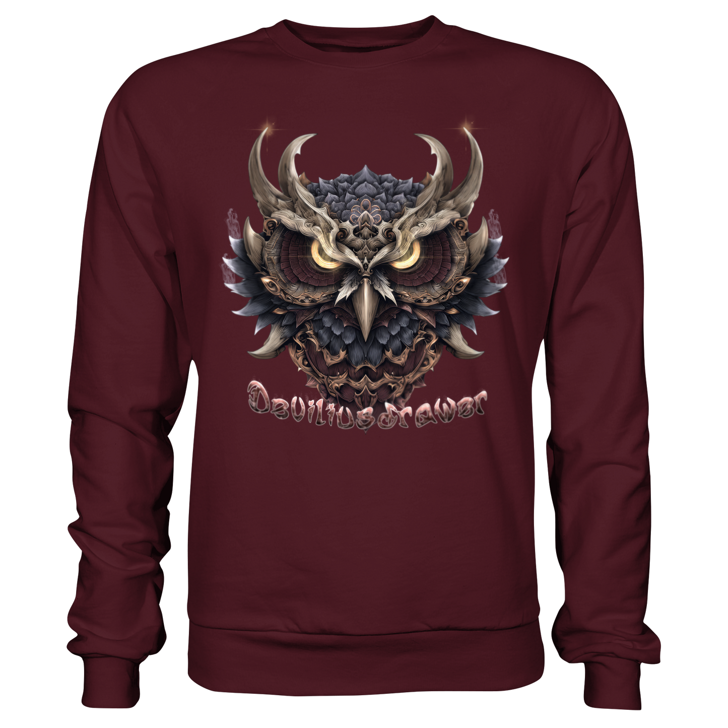 Deviliusdrawer Golden Owl - Basic Sweatshirt