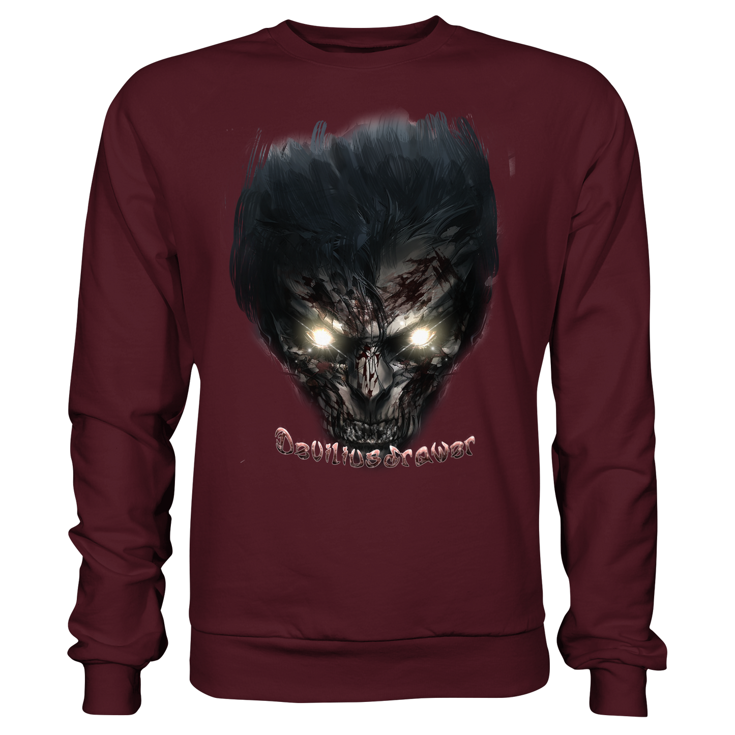Deviliusdrawer Dark Zombie - Basic Sweatshirt