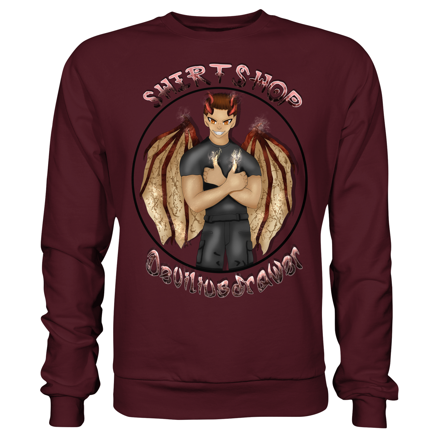 Deviliusdrawer Devilshop - Basic Sweatshirt