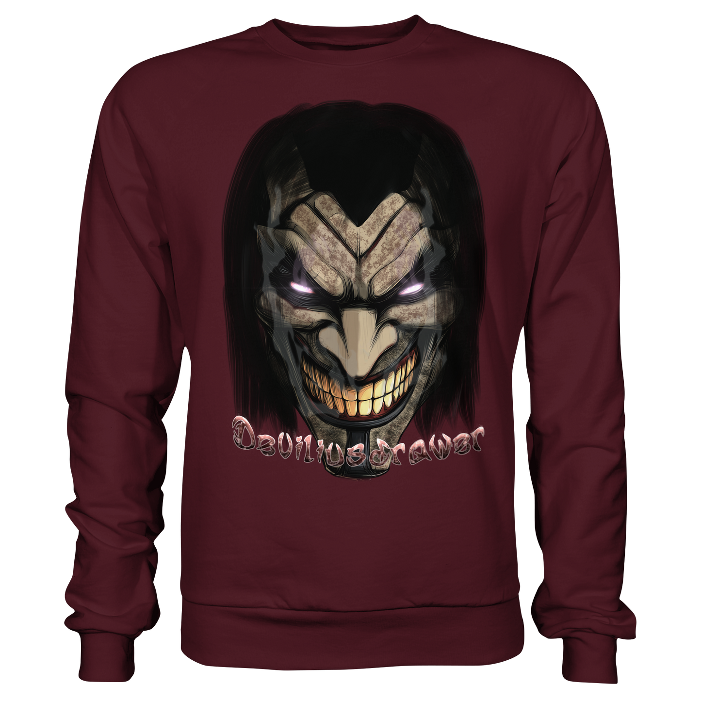 Deviliusdrawer Smiling Devil - Basic Sweatshirt